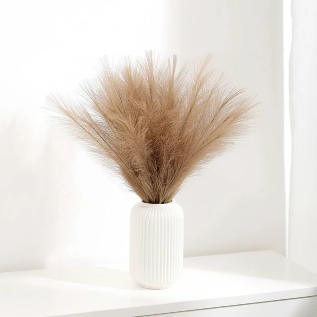 Pampas Grass Stems, Set of 5 - photo 1