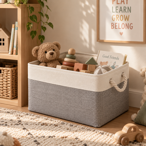 Foldable Storage Basket, Large
